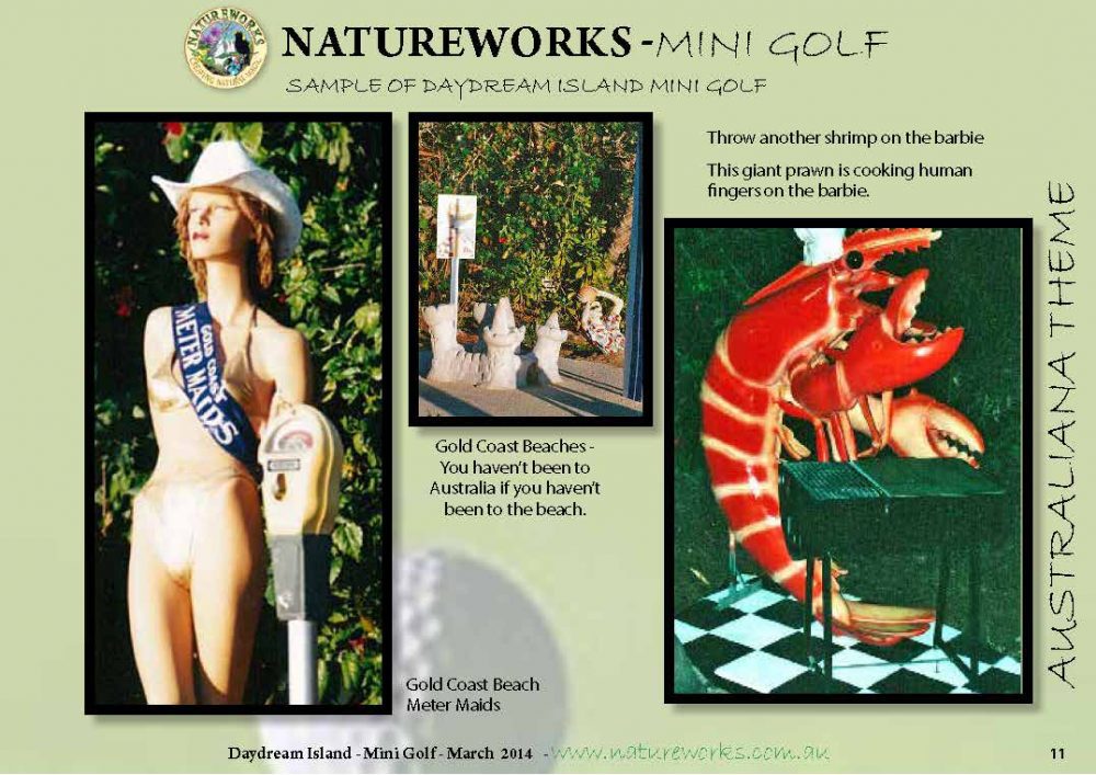 Natureworks Mini Golf Catalogue  Page