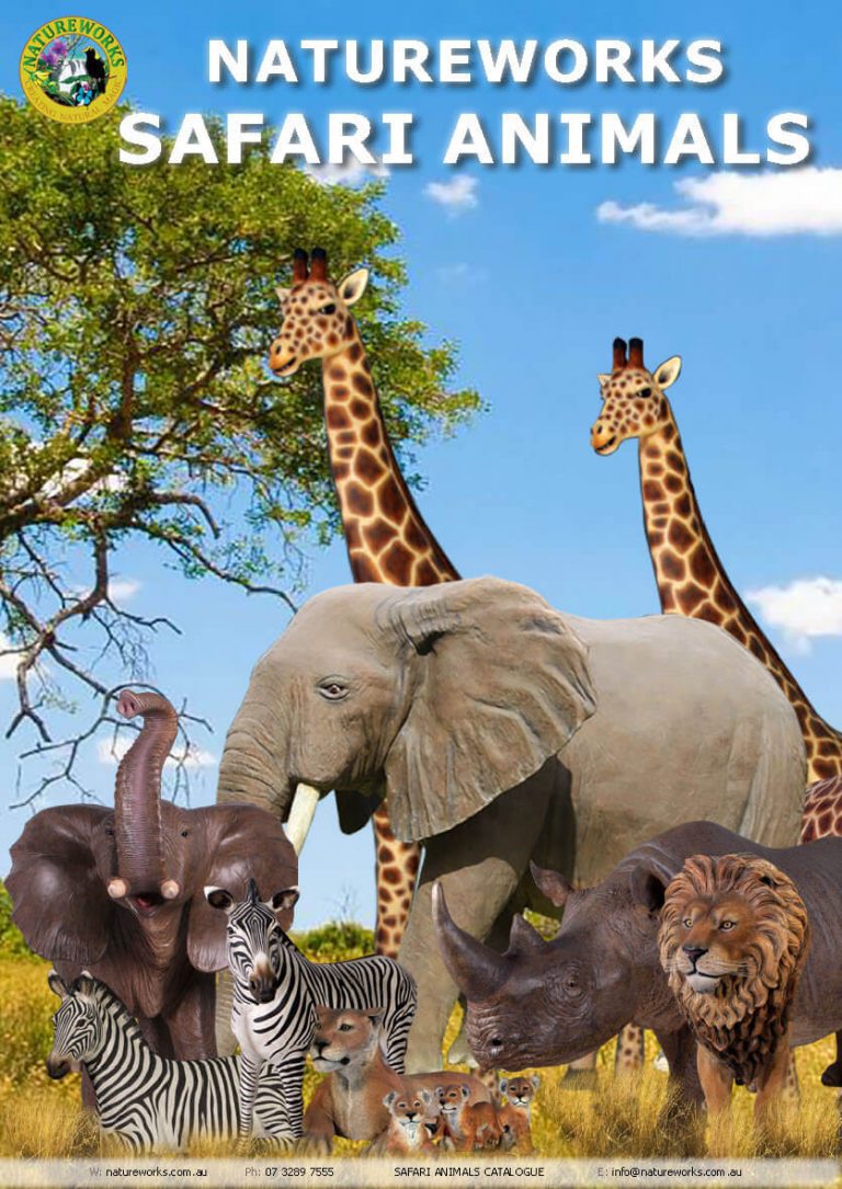 Natureworks Safari Animals Catalogue Cover