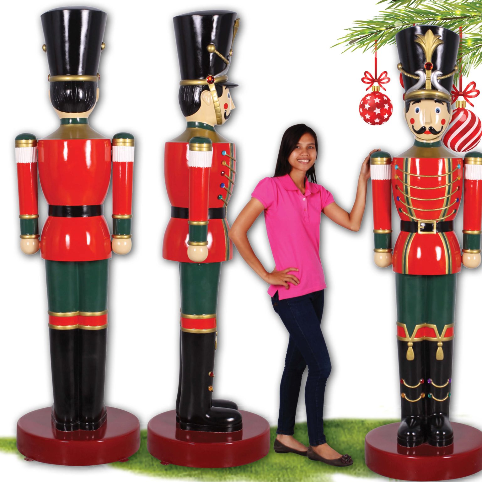 Nutcracker - Toy Soldier 6.5ft Sculptures