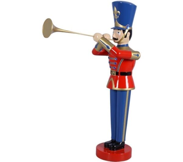 Nutcracker Toy Soldier Playing Trumpet