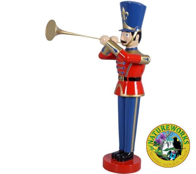 Natureworks Australia Nutcracker Toy Soldier Playing Trumpet