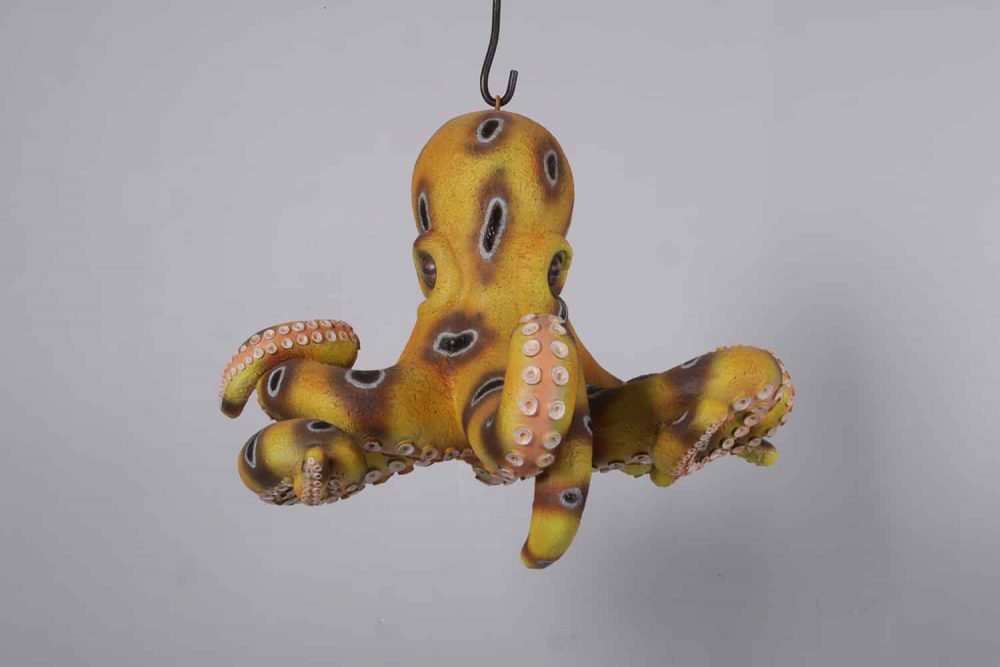 Octopus Chandelier hanging