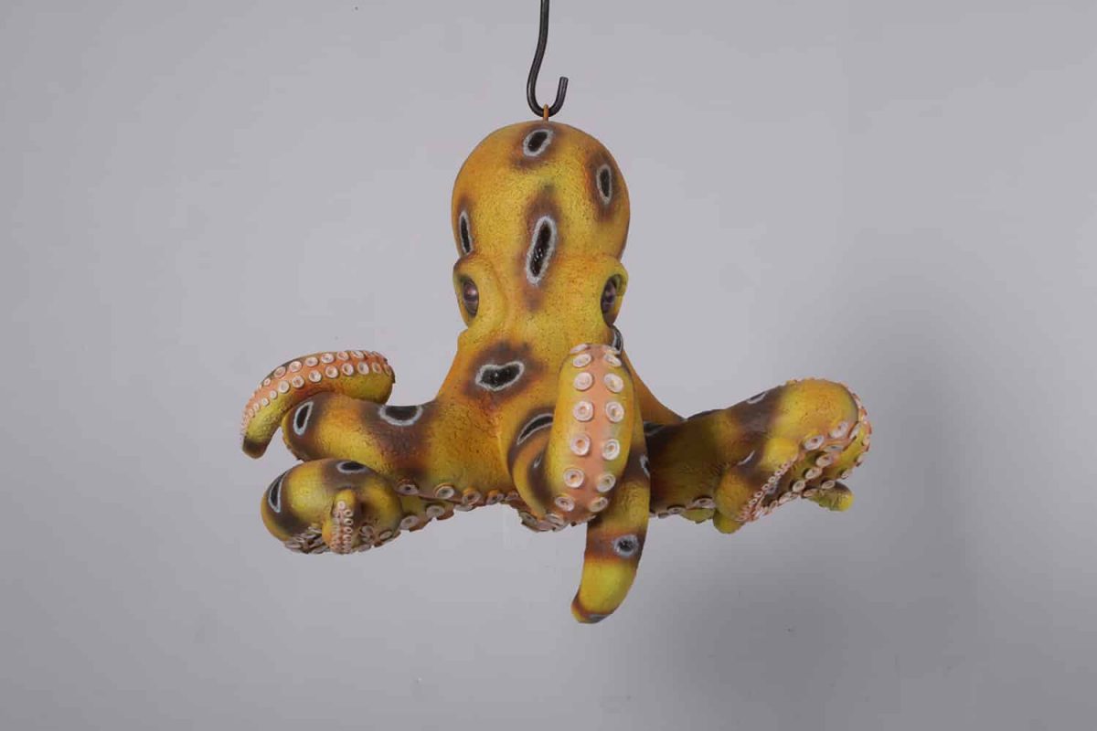 Natureworks Australia Octopus Chandelier hanging