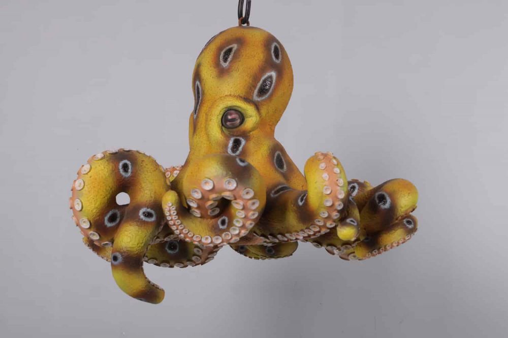 Octopus Chandelier hanging