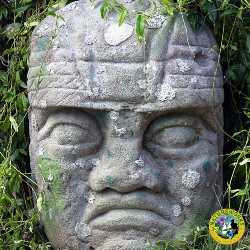Olmec Head Small scaled