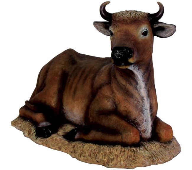 Ox Calf Statue Lying CN