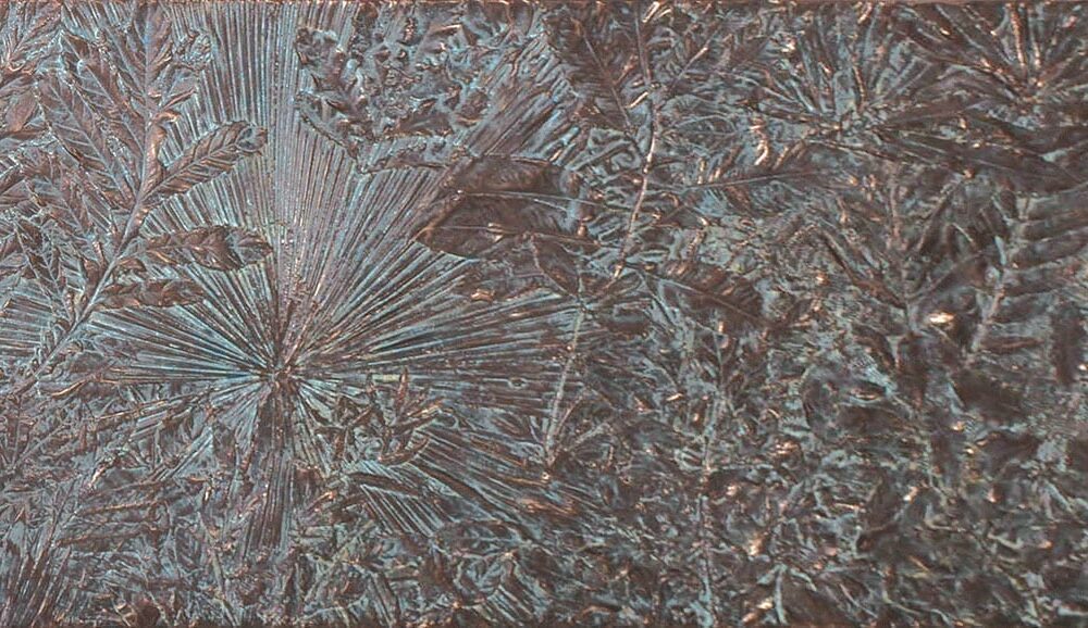 Panel Leaf Frieze Greenish Bronze GB