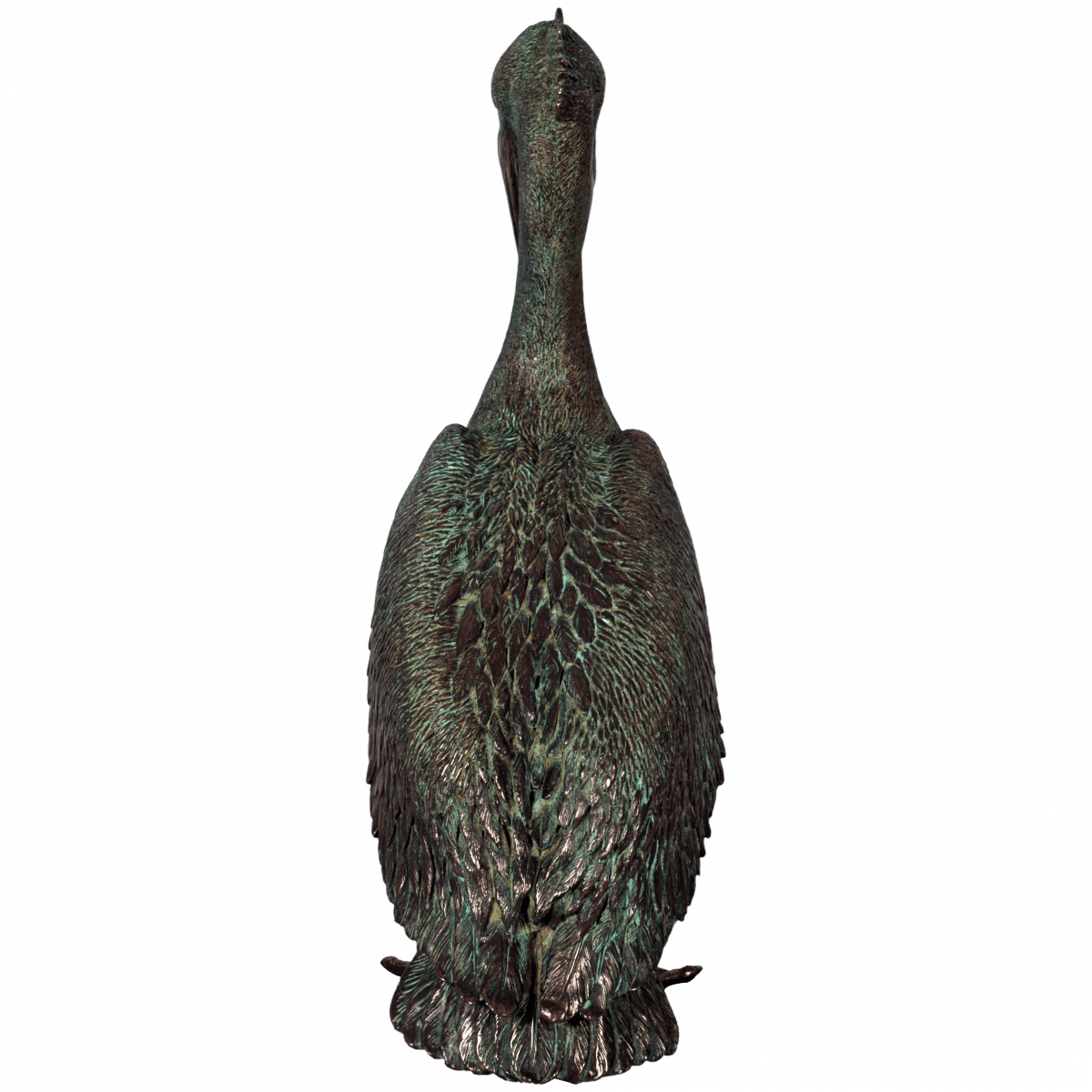 Natureworks Australia Pelican standing - life-size - bronze finish