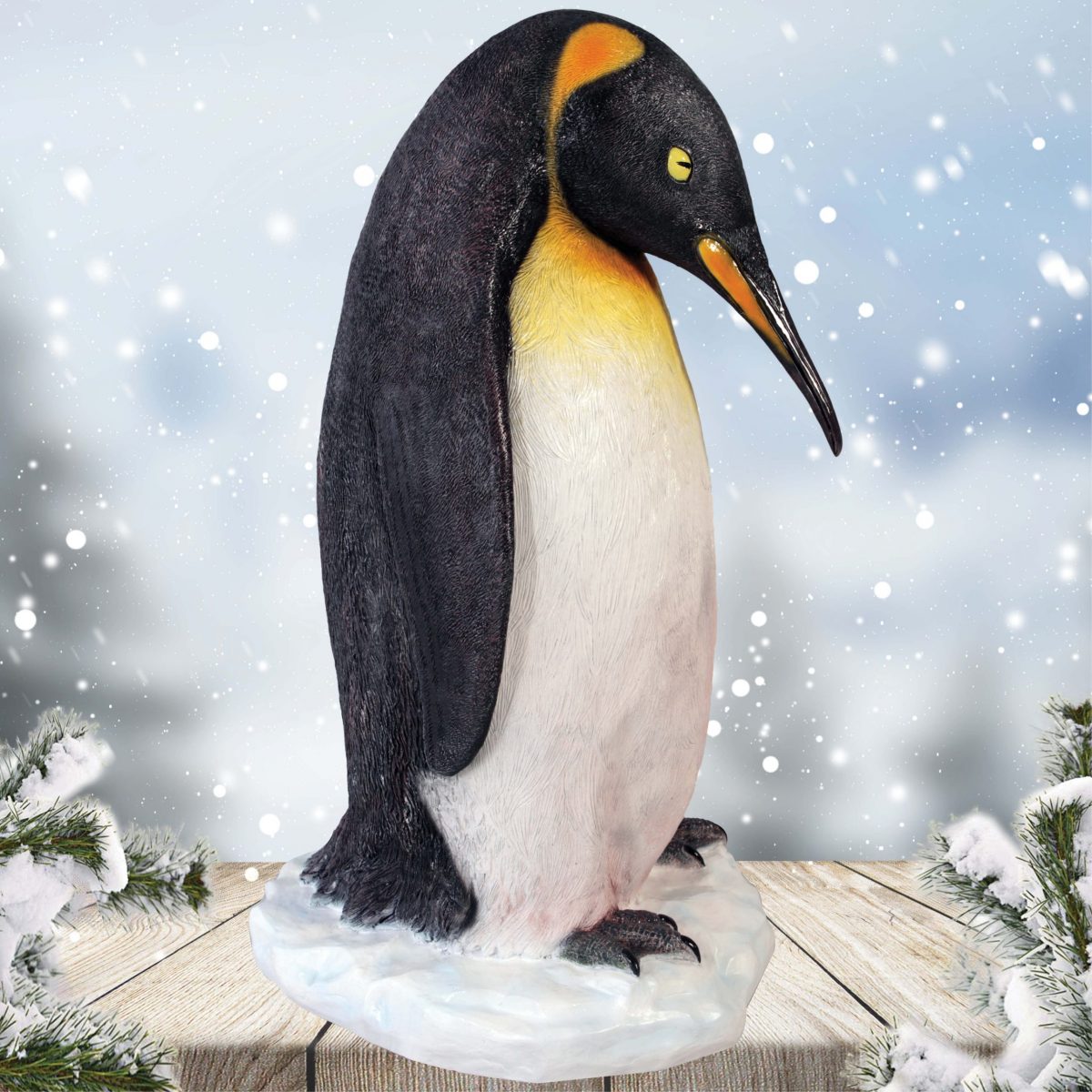 Natureworks Australia Penguin statue 3ft High- Realistic replica