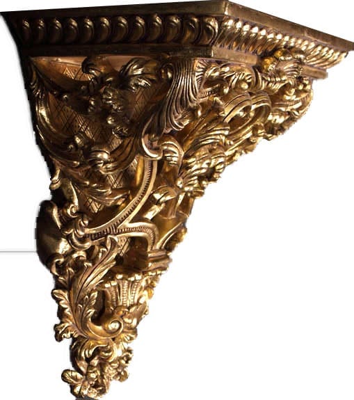 Pilaster French Regency Gold Leaf GL