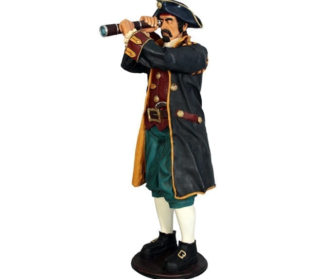 Pirate Captain Paruche Statue