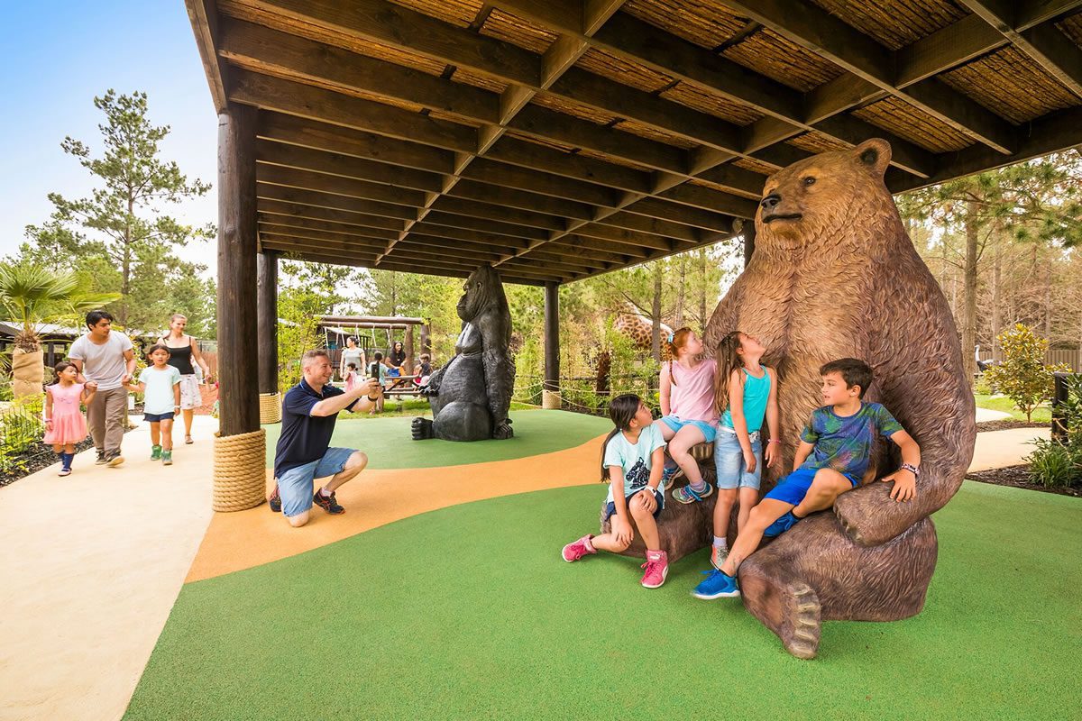 Natureworks Australia Grizzly Bear Sitting - Jumbo Brown - Image 2