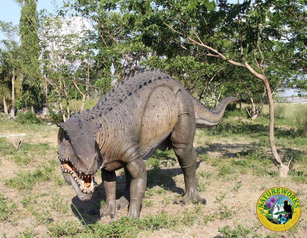 Postosuchus Dinosaur Front View