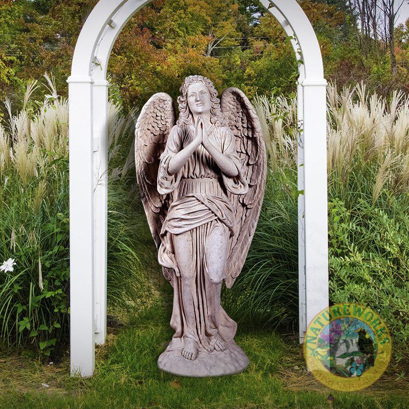 Natureworks Australia Praying Angel 09055RS - Shown in garden setting