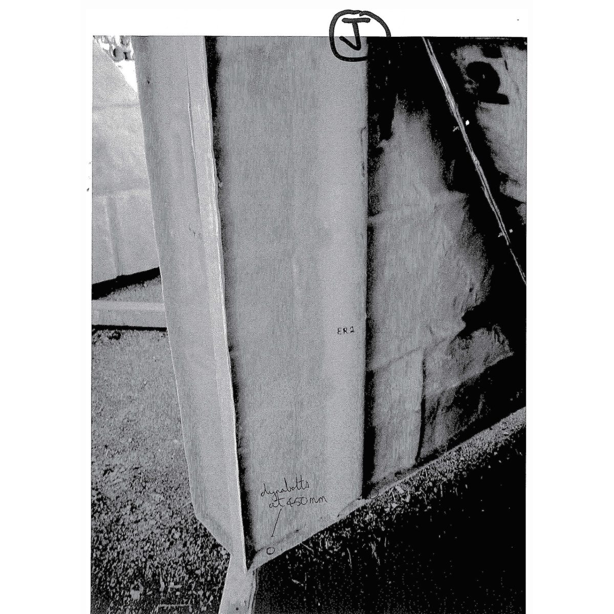 Natureworks Australia Pyramid - 7 metre base. Showning engineers details