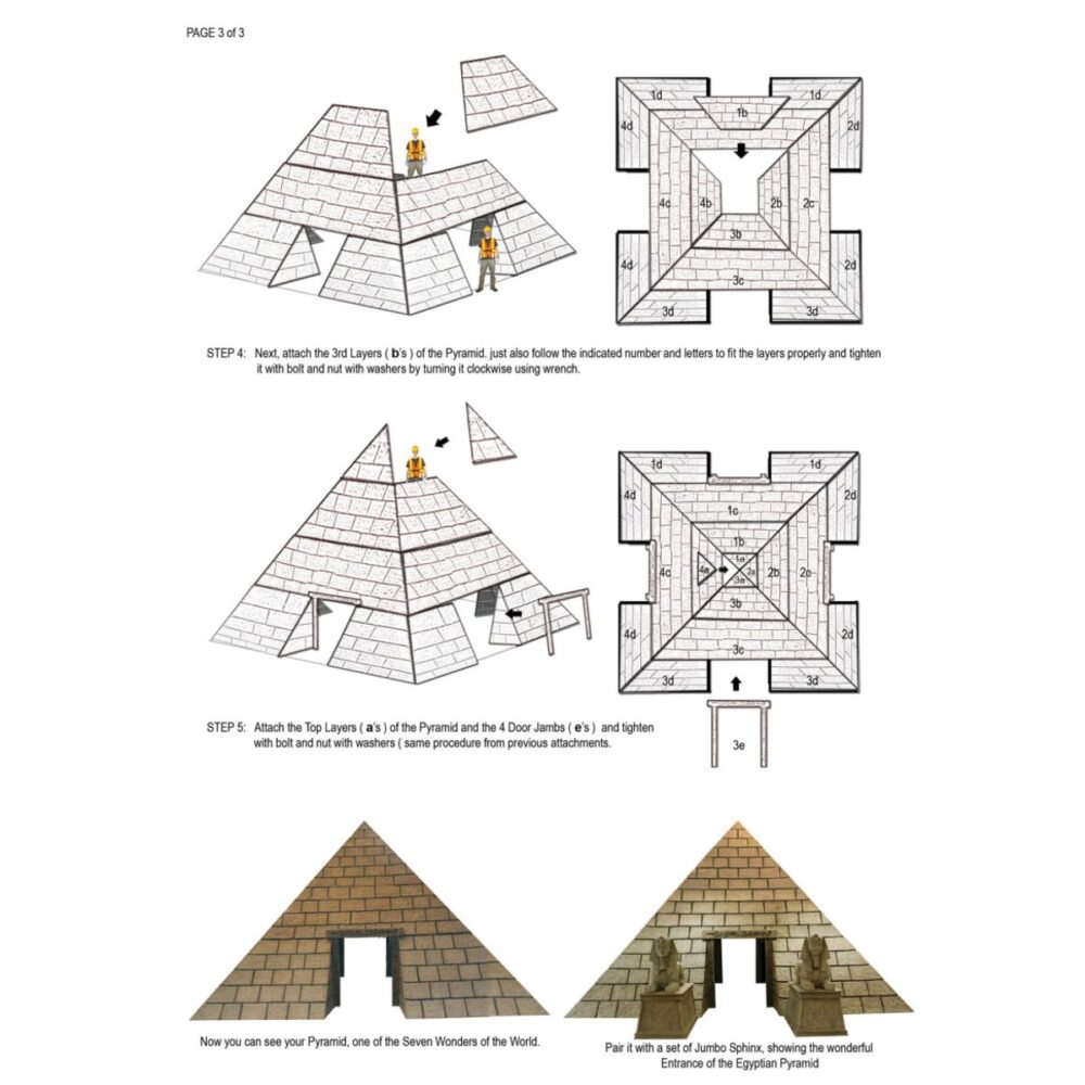 Pyramid - Large 9.4m Base- Assembly instructions - Page 3