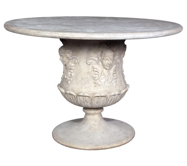 Roman Stone Flora Coffee Table