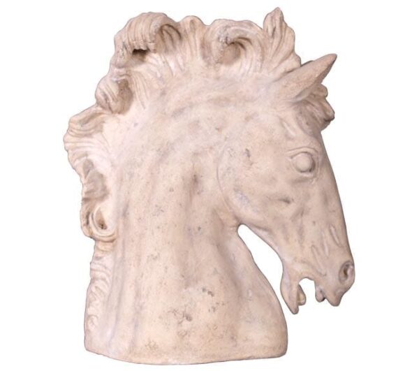 Roman Stone Horse Statue