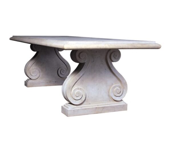 Roman Stone Large Garden Table