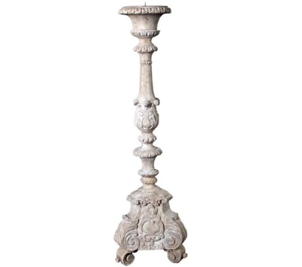 Roman Stone Torchiere Statue Jumbo RS