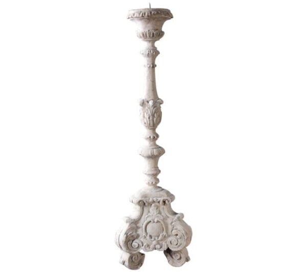 Roman Stone Torchiere Statue Large RS