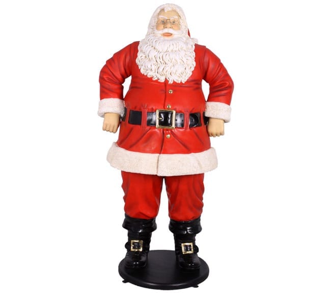 Santa Standing Statue