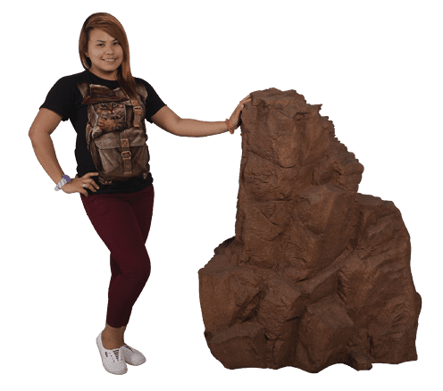 Natureworks Australia Siji Rock Large Front View with girl