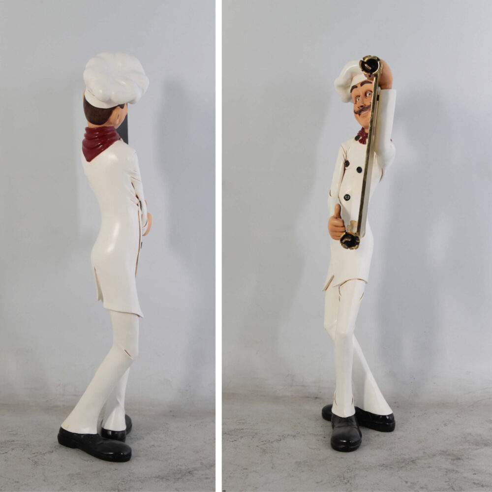 Natureworks Australia Skinny Cheff with menu board - 030509-4ft showing side and rear angle view