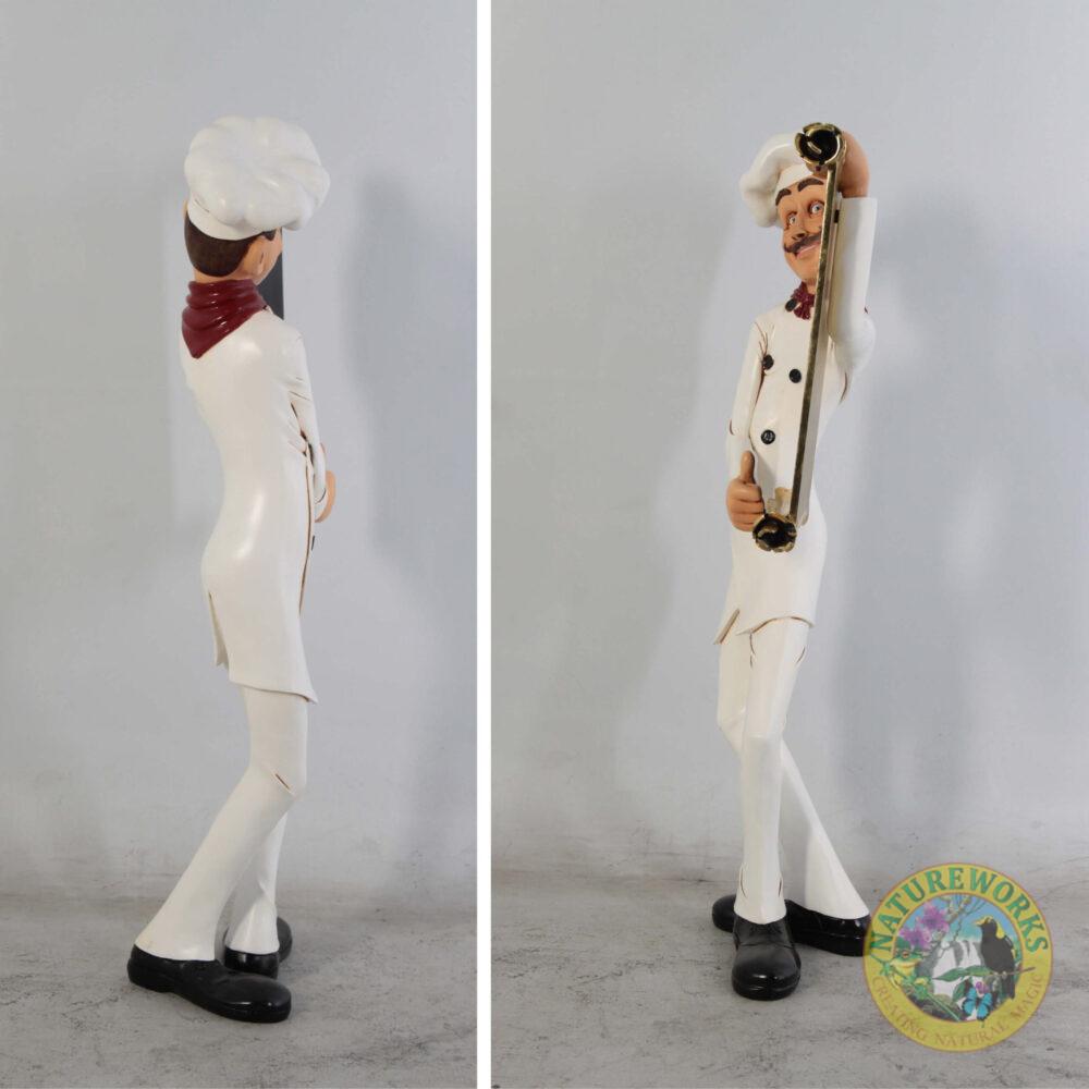 Natureworks Australia Skinny Cheff with menu board - 030509-4ft showing side and rear angle view