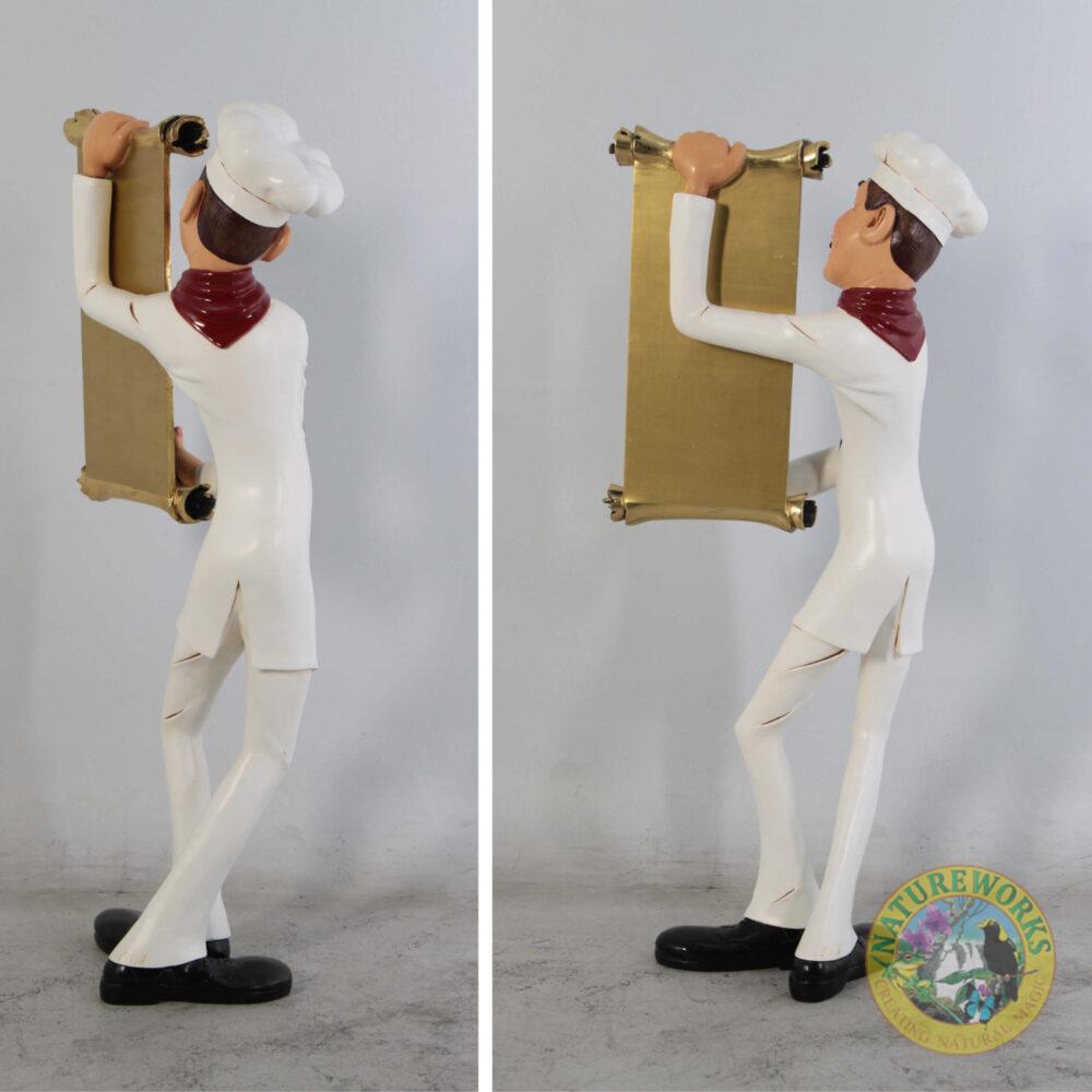 Natureworks Australia Skinny Cheff with menu board - 030509-4ft showin rear view