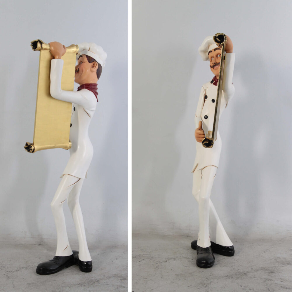 Natureworks Australia Skinny Cheff with menu board - 030509-4ft showning side views