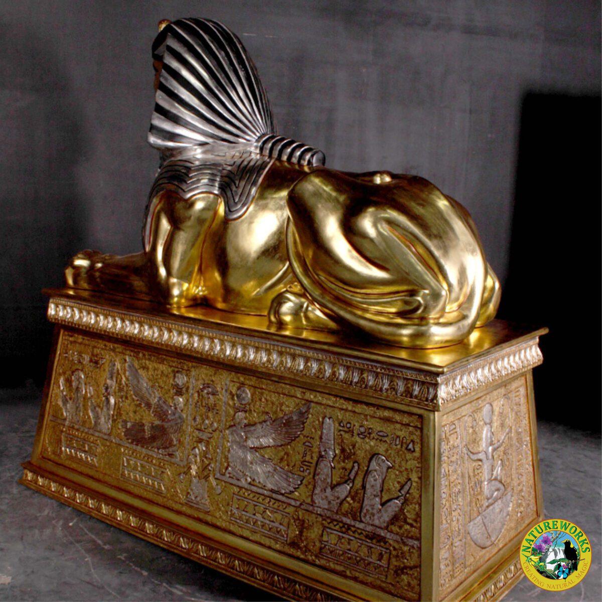 Natureworks Australia Egyptian Sphinx - Jumbo on Base - FL&SL - OTSPBGL&SL - Rear angle view