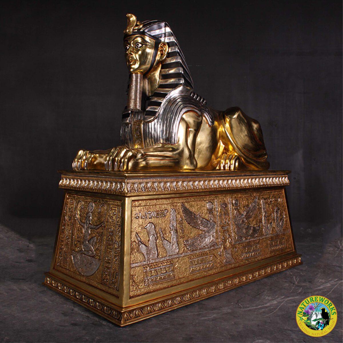 Natureworks Australia Egyptian Sphinx - Jumbo on Base - FL&SL - OTSPBGL&SL - Front angle view