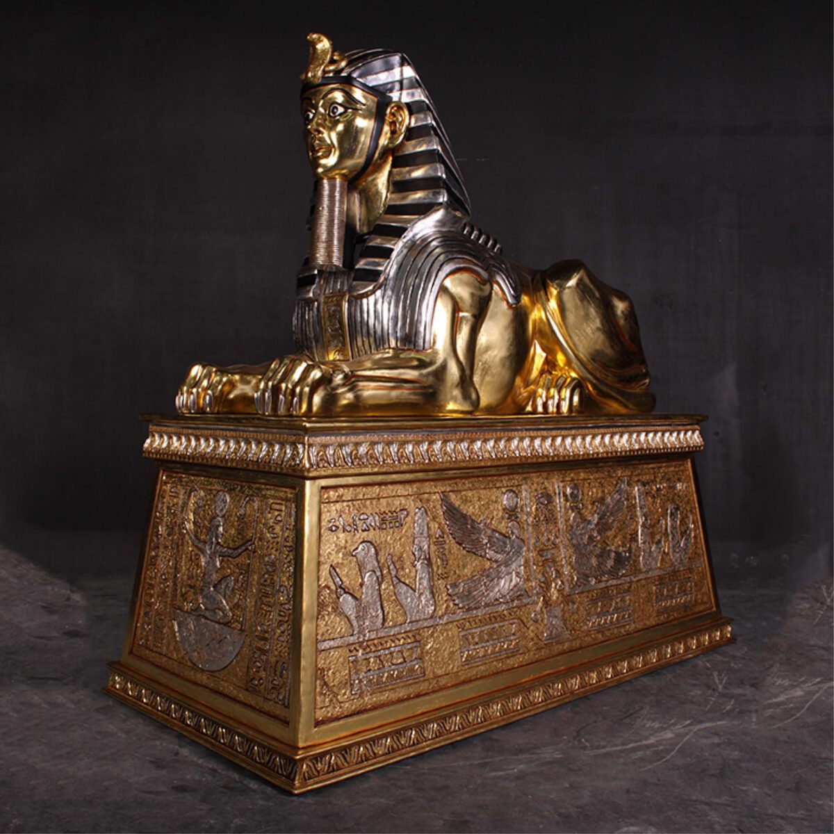 Natureworks Australia Egyptian Sphinx - Jumbo on Base - FL&SL - OTSPBGL&SL - Front angle view