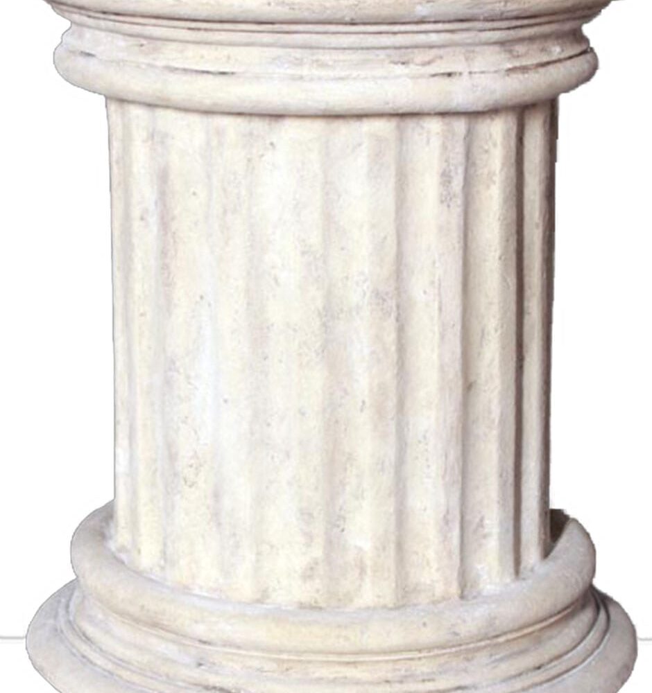 Stool Column Fluted inch RS