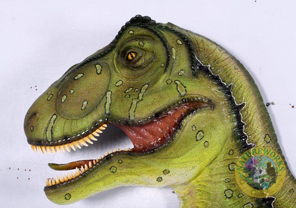 Natureworks Australia Tyrannosaurus Rex - Wall Decor - 140027 - statue - close up of head