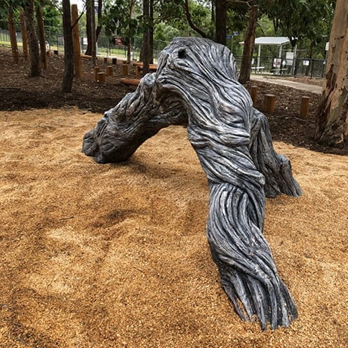 Natureworks Australia Tripod Tree Log Climber Installation