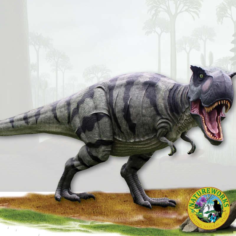 Tyrannosaurus Rex Dinosaur Statue - 110073 - walking pose