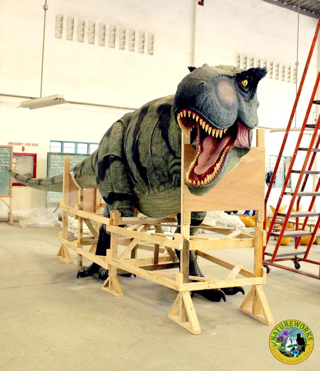 Natureworks Australia Tyrannosaurus Rex Dinosaur Walking - Showing in production photo