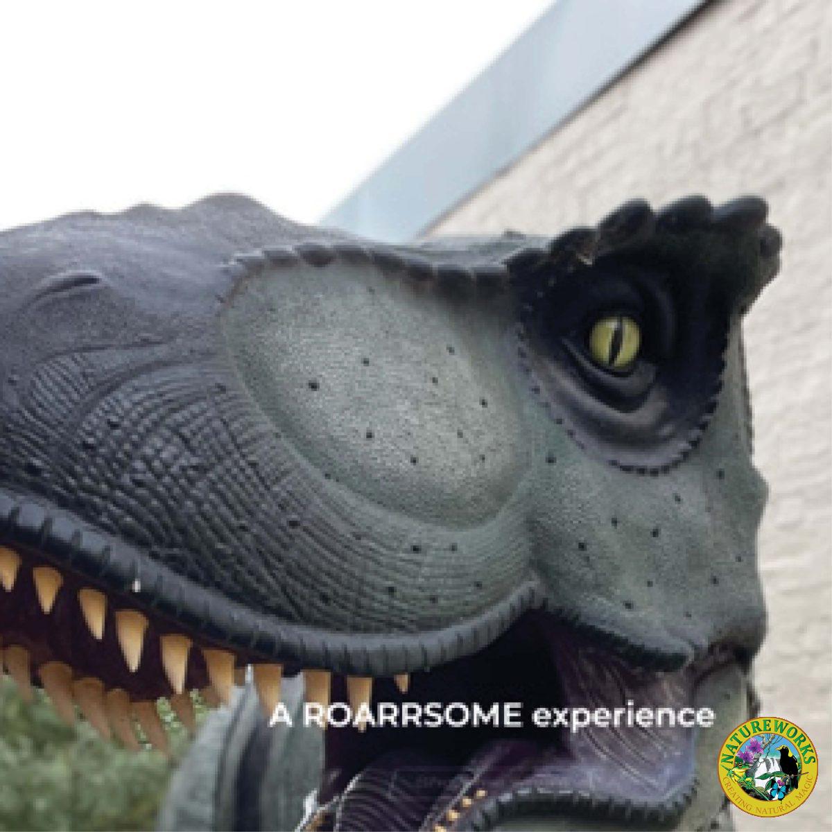 Natureworks Australia Tyrannosaurus Rex Dinosaur Walking - Shown at customer show