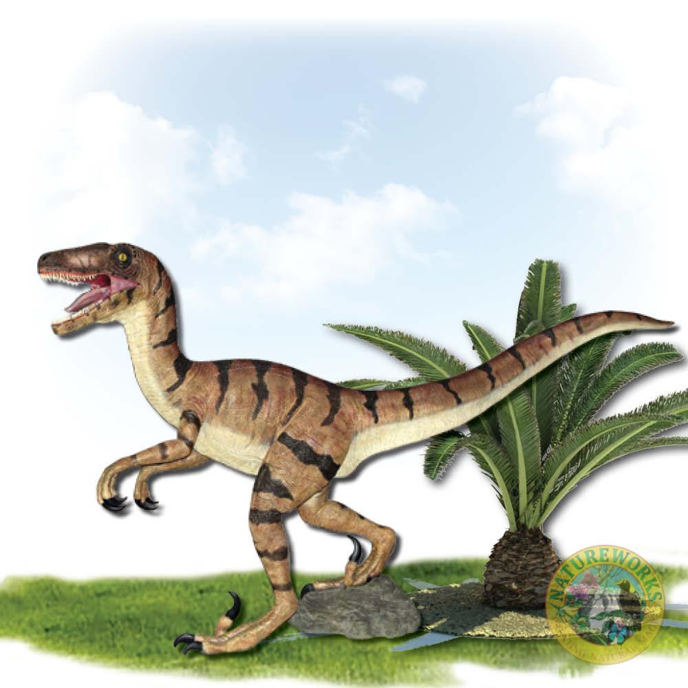 Velociraptor Natural - standing - 110015