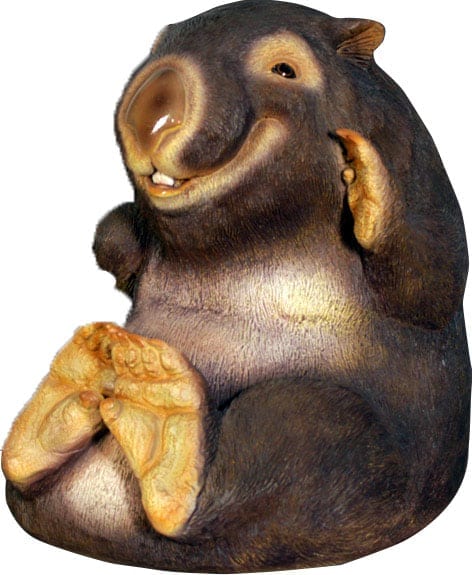 Wombat Smiling