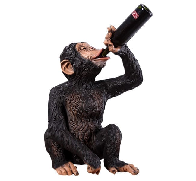 chimpanzee bottle holder