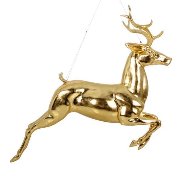 christmas Hanging reindeer sculpture