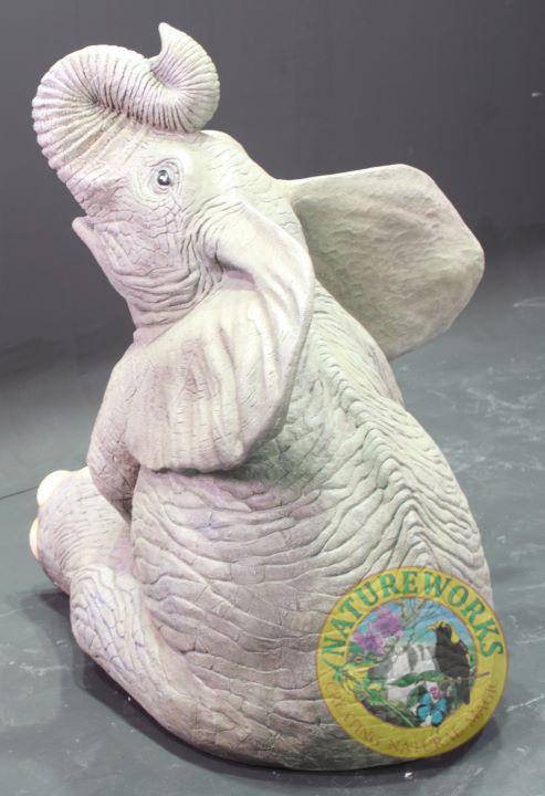 Natureworks Australia Elephant Calf African -Sitting - Image 4