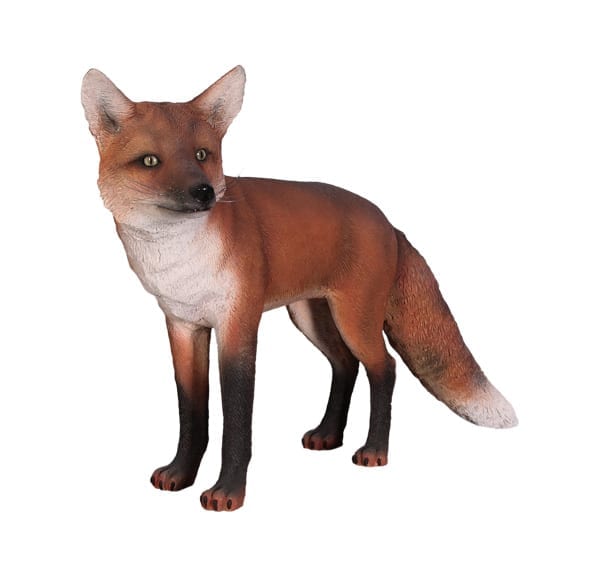 fibreglass fox garden Statue