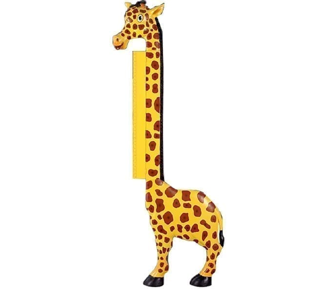 giraffe yardstick baby room