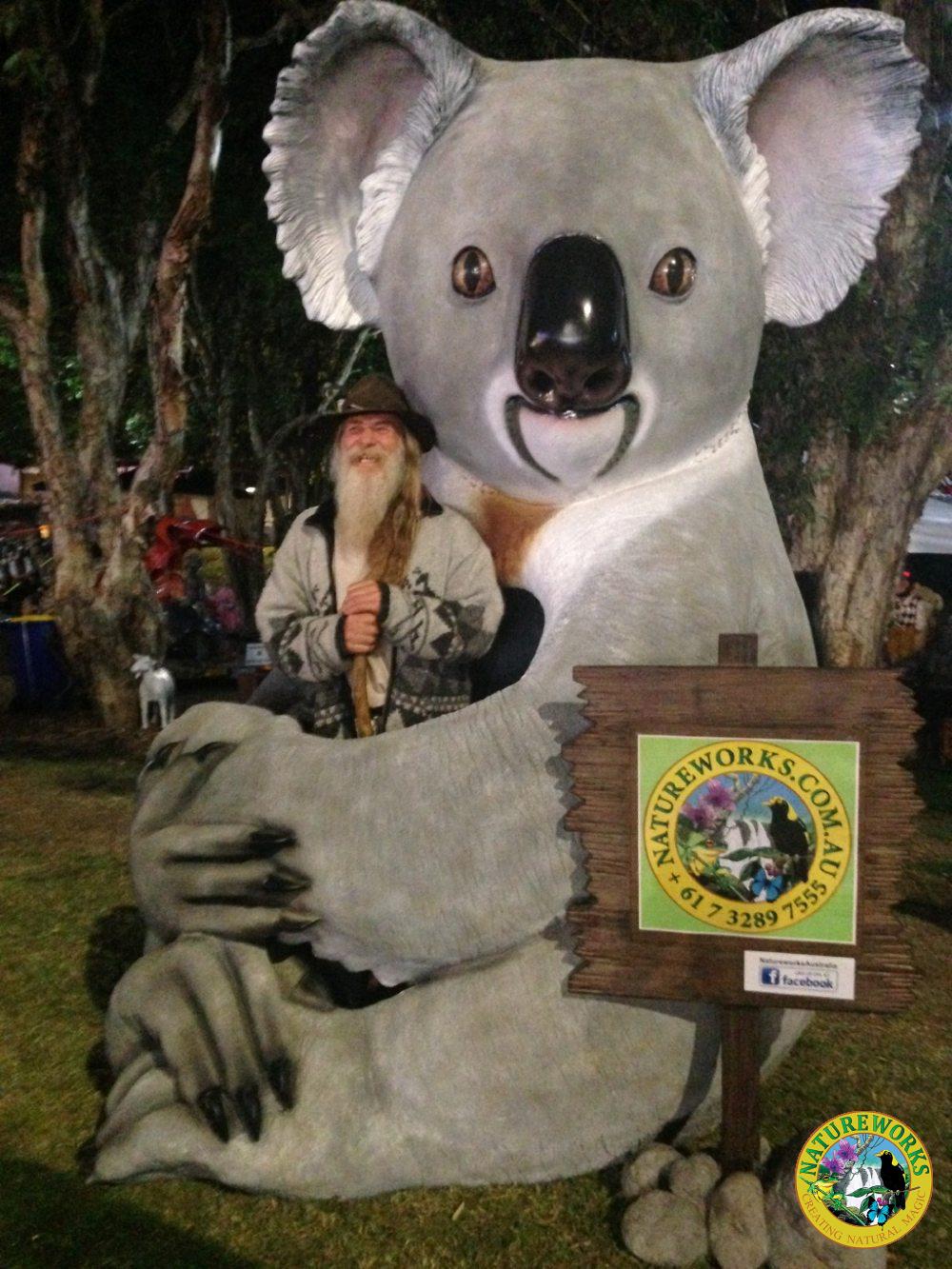 Natureworks Australia "Cuddle the Koala" 9ft Tall - Image 11