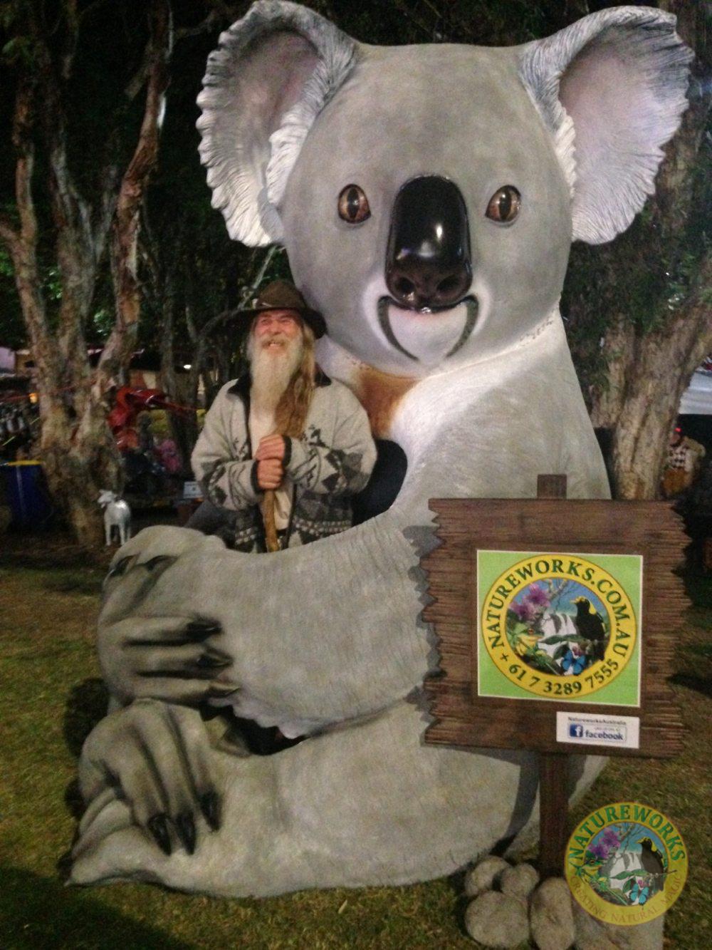Natureworks Australia "Cuddle the Koala" 9ft Tall - Image 11
