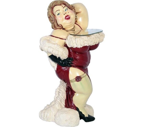 life like Waitress Bordello Lady Statue ft